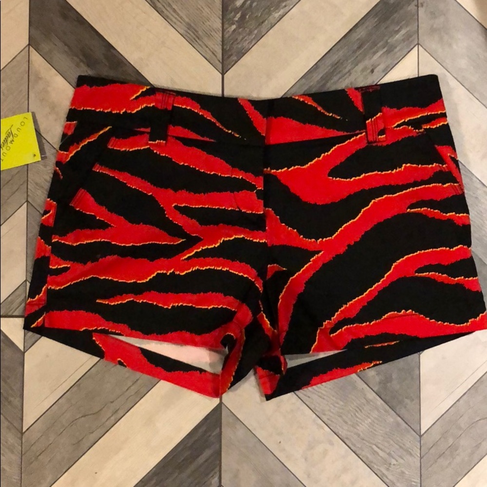 Loudmouth Zebra/Tiger shorts NWT